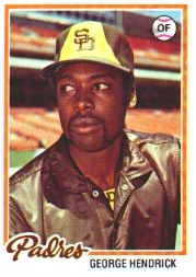 1978 Topps Baseball Cards      030      George Hendrick